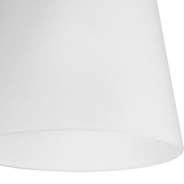 Progress Lighting Tanner Collection 1-Light Bath /Vanity Light Brushed Nickel Finish Etched Glass (P300499-009)