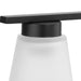 Progress Lighting Tanner Collection 4-Light Bath /Vanity Light Matte Black Finish Etched Glass (P300502-31M)