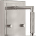 Progress Lighting Spenser Collection 1-Light Bath /Vanity Light Brushed Nickel Finish Opal Glass (P300503-009)