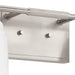 Progress Lighting Spenser Collection 4-Light Bath /Vanity Light Brushed Nickel Finish Opal Glass (P300506-009)