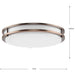 Progress Lighting Abide Collection 14 Inch Round LED Flush Mount Fixture CCT Selectable 2700K/3000K/3500K/4000K/5000K Urban Bronze (P350275-174-CS)