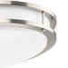 Progress Lighting Abide Collection 31 Inch Round LED Flush Mount Fixture CCT Selectable 2700K/3000K/3500K/4000K/5000K Brushed Nickel (P350277-009-CS)