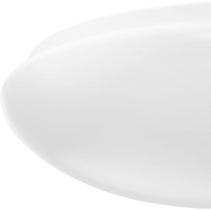 Progress Lighting Cloud Collection 11 Inch Puff LED Flush Mount Fixture CCT Selectable 2700K/3000K/3500K/4000K/5000K White Finish (P350278-030-CS)