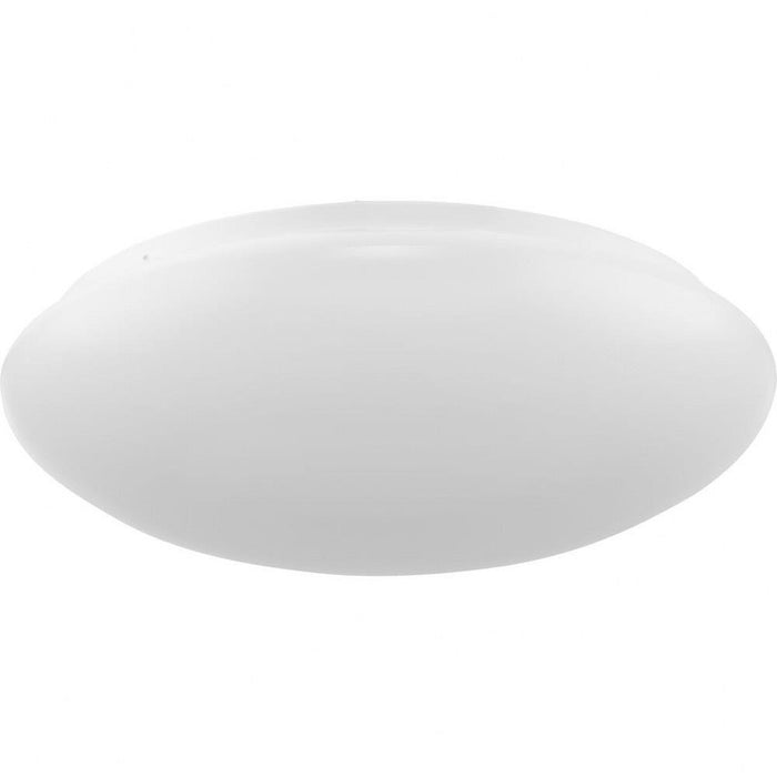 Progress Lighting Cloud Collection 14 Inch Puff LED Flush Mount Fixture CCT Selectable 2700K/3000K/3500K/4000K/5000K White Finish (P350279-030-CS)