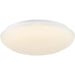 Progress Lighting Cloud Collection 14 Inch Puff LED Flush Mount Fixture CCT Selectable 2700K/3000K/3500K/4000K/5000K White Finish (P350279-030-CS)