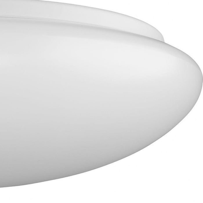 Progress Lighting Cloud Collection 14 Inch Puff LED Flush Mount Fixture CCT Selectable 2700K/3000K/3500K/4000K/5000K White Finish (P350279-030-CS)