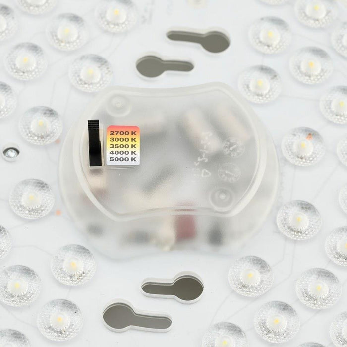 Progress Lighting Cloud Collection 14 Inch Puff LED Flush Mount Fixture CCT Selectable 2700K/3000K/3500K/4000K/5000K White Finish (P350279-030-CS)