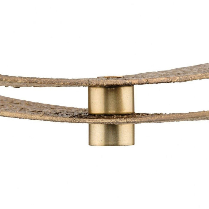 Progress Lighting Allegheny Collection 4-Light Semi-Flush Mount Fixture Soft Gold Finish (P350280-205)