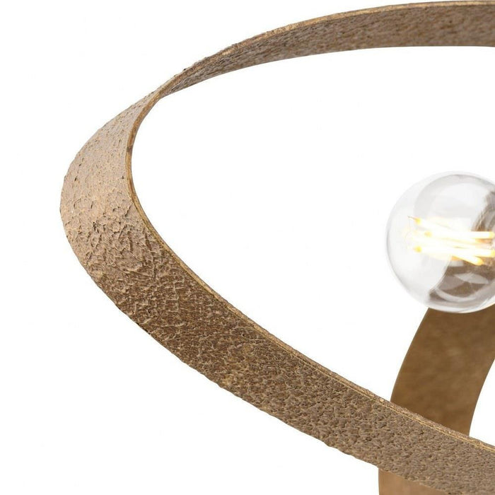 Progress Lighting Allegheny Collection 4-Light Semi-Flush Mount Fixture Soft Gold Finish (P350280-205)
