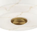Progress Lighting Tosca Collection 3-Light Semi-Flush Mount Fixture Brushed Bronze Finish (P350284-109)