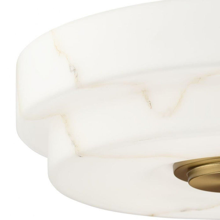 Progress Lighting Tosca Collection 3-Light Semi-Flush Mount Fixture Brushed Bronze Finish (P350284-109)