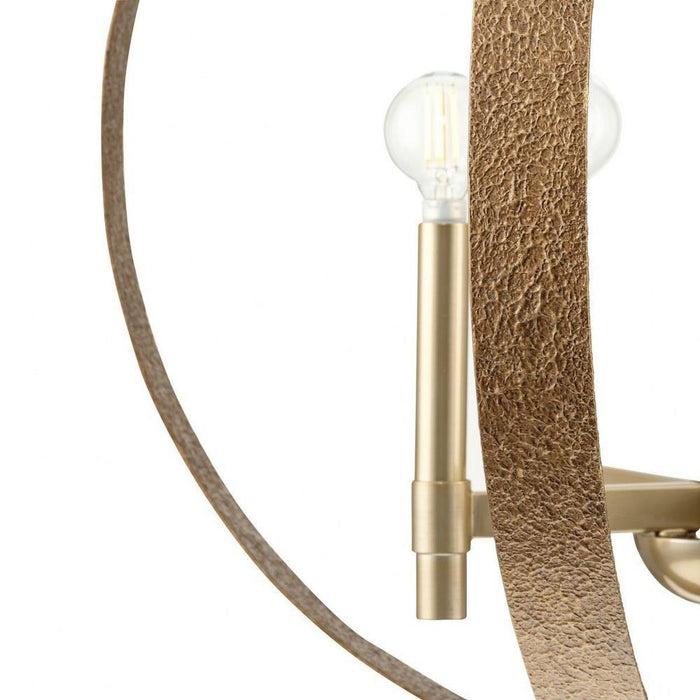Progress Lighting Allegheny Collection 5-Light Chandelier Soft Gold Finish (P400391-205)