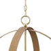 Progress Lighting Allegheny Collection 5-Light Chandelier Soft Gold Finish (P400391-205)