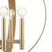 Progress Lighting Allegheny Collection 5-Light Chandelier Soft Gold Finish (P400391-205)
