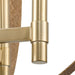 Progress Lighting Allegheny Collection 5-Light Chandelier Soft Gold Finish (P400391-205)