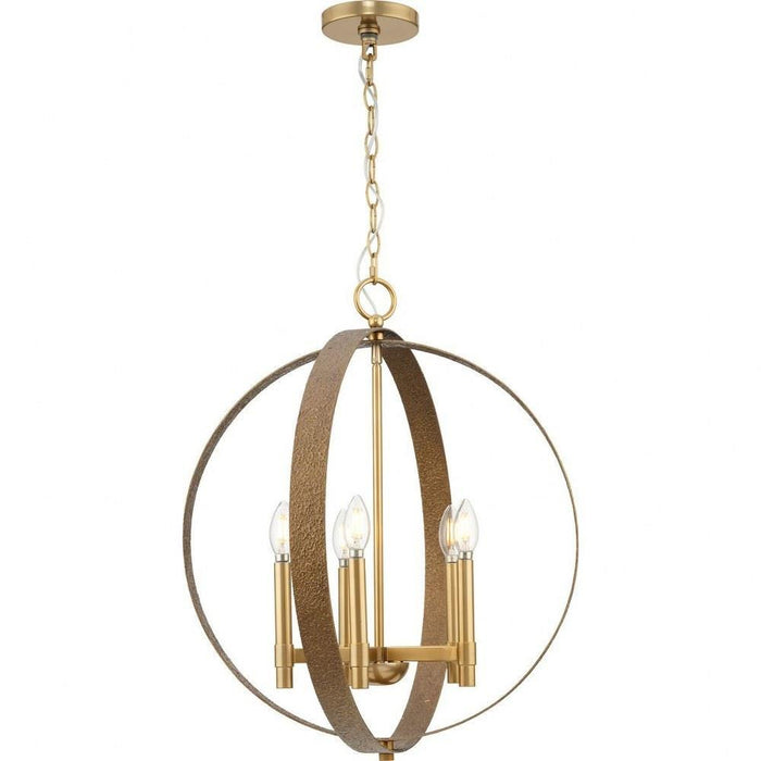 Progress Lighting Allegheny Collection 5-Light Chandelier Soft Gold Finish (P400391-205)