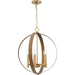 Progress Lighting Allegheny Collection 5-Light Chandelier Soft Gold Finish (P400391-205)
