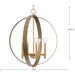 Progress Lighting Allegheny Collection 5-Light Chandelier Soft Gold Finish (P400391-205)