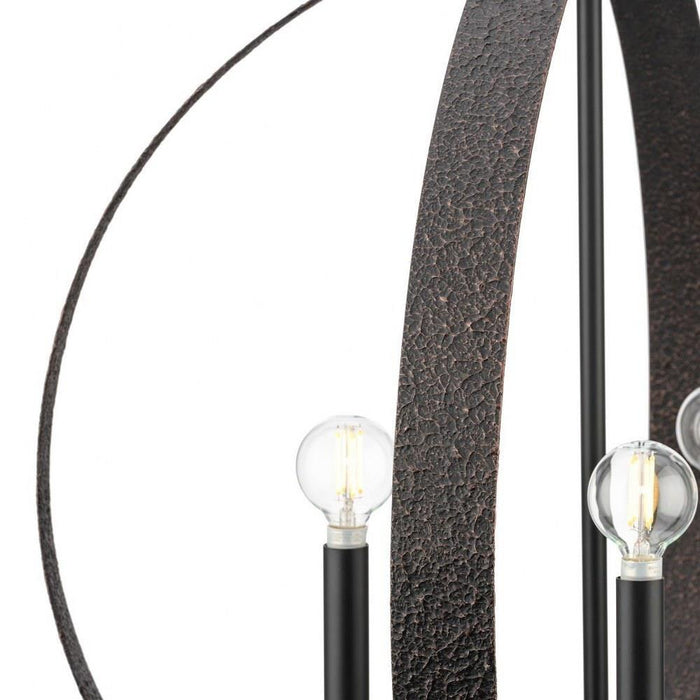 Progress Lighting Allegheny Collection 5-Light Chandelier Matte Black Finish (P400391-31M)