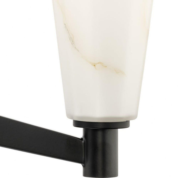 Progress Lighting Tosca Collection 6-Light Chandelier Matte Black Finish (P400395-31M)