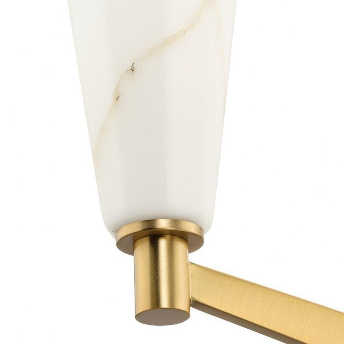 Progress Lighting Tosca Collection 10-Light Linear Chandelier Brushed Bronze Finish (P400396-109)
