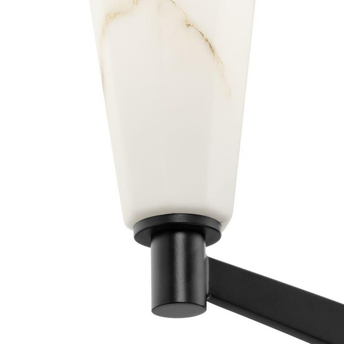 Progress Lighting Tosca Collection 10-Light Linear Chandelier Matte Black Finish (P400396-31M)