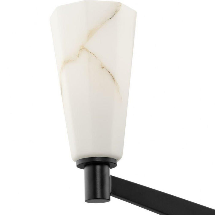 Progress Lighting Tosca Collection 10-Light Linear Chandelier Matte Black Finish (P400396-31M)