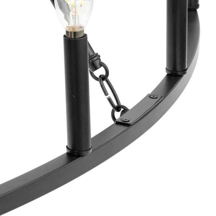 Progress Lighting Gilliam Collection 20-Light Chandelier Matte Black Finish (P400399-31M)