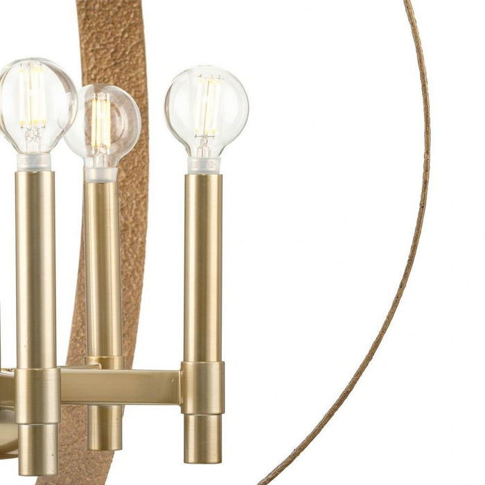 Progress Lighting Allegheny Collection 12-Light Chandelier Soft Gold Finish (P400409-205)