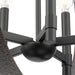 Progress Lighting Allegheny Collection 12-Light Chandelier Matte Black Finish (P400409-31M)