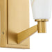 Progress Lighting Tosca Collection 1-Light Wall Bracket Brushed Bronze Finish (P710138-109)