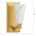 Progress Lighting Tosca Collection 1-Light Wall Bracket Brushed Bronze Finish (P710138-109)