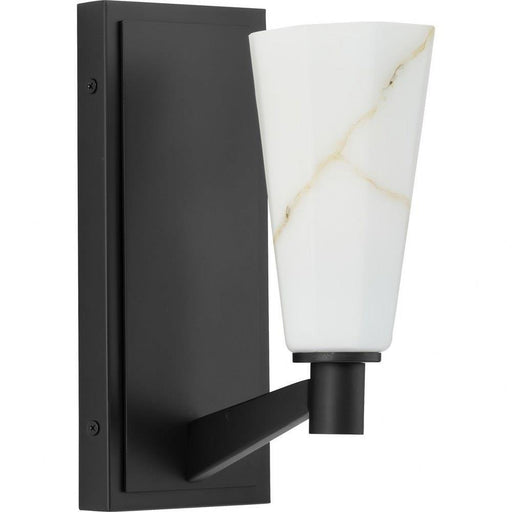 Progress Lighting Tosca Collection 1-Light Wall Bracket Matte Black Finish (P710138-31M)