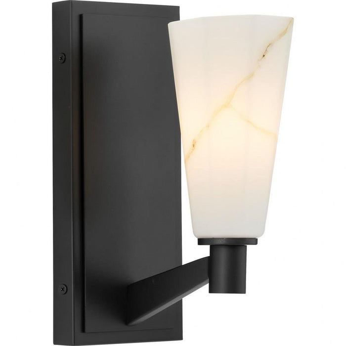 Progress Lighting Tosca Collection 1-Light Wall Bracket Matte Black Finish (P710138-31M)