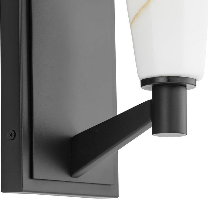 Progress Lighting Tosca Collection 1-Light Wall Bracket Matte Black Finish (P710138-31M)