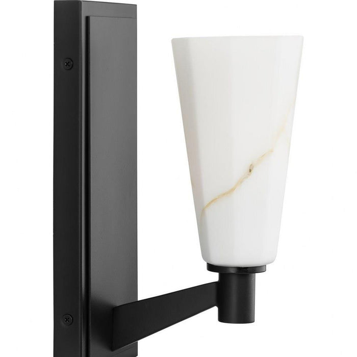 Progress Lighting Tosca Collection 1-Light Wall Bracket Matte Black Finish (P710138-31M)