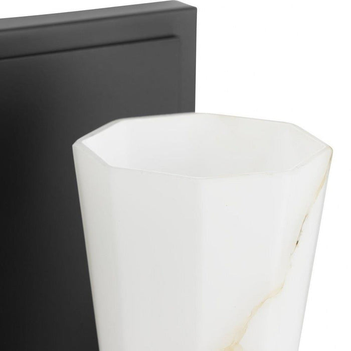 Progress Lighting Tosca Collection 1-Light Wall Bracket Matte Black Finish (P710138-31M)