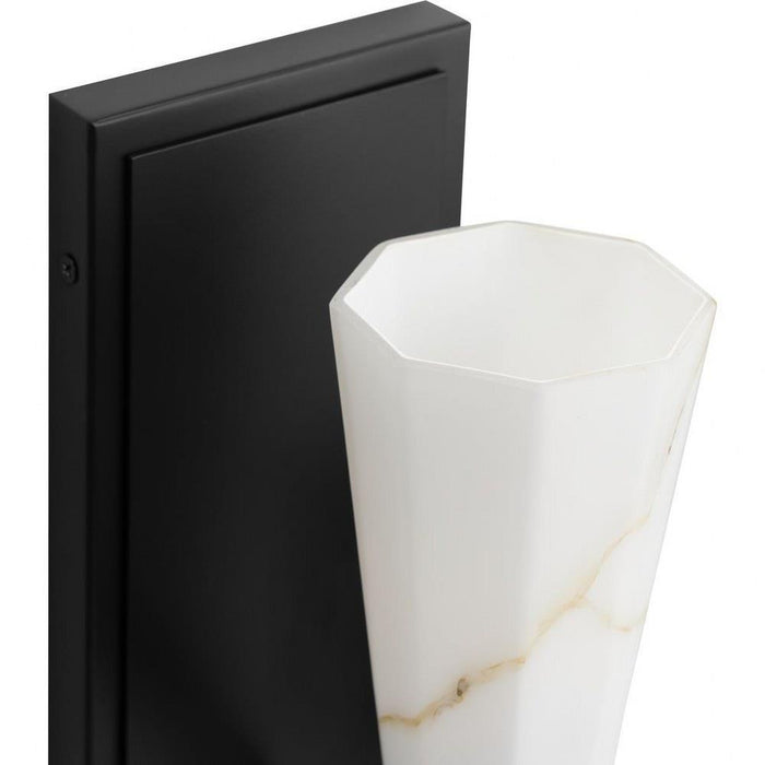 Progress Lighting Tosca Collection 1-Light Wall Bracket Matte Black Finish (P710138-31M)
