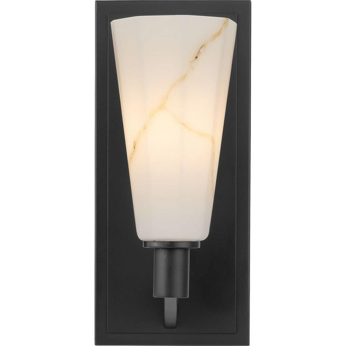 Progress Lighting Tosca Collection 1-Light Wall Bracket Matte Black Finish (P710138-31M)