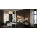 Progress Lighting Seville Collection 9-Light Chandelier Soft Gold Finish Clear Ribbed Glass (P400390-205)