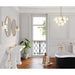 Progress Lighting Spenser Collection 1-Light Bath /Vanity Light Brushed Gold Finish Opal Glass (P300503-191)