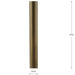 Progress Lighting (2) 6 Inch And (1) 12 Inch Stem Aged Bronze (P8602-196)