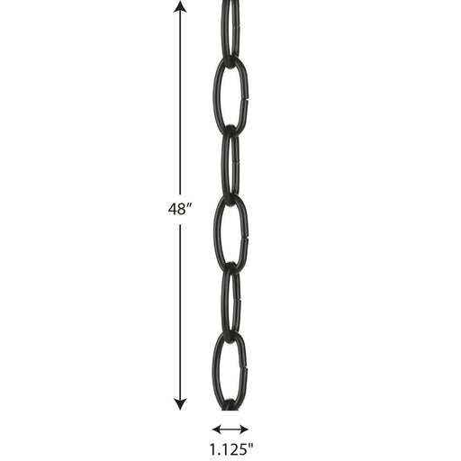 Progress Lighting 4 Foot 9 Gauge Chain (P8758-31M)