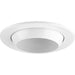 Progress Lighting 4 Inch Satin White Recessed Eyeball Trim For 4 Inch Housing P804N Series (P804003-028)