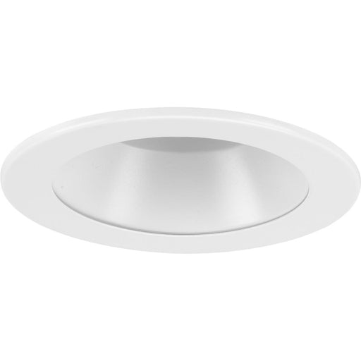 Progress Lighting 4 Inch Satin White Recessed Open Trim For 4 Inch Housing P804N Series (P804001-028)