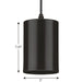 Progress Lighting 5 Inch 18.6W LED Cord Mount Cylinder Fixture (P550099-020-30)