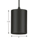 Progress Lighting 5 Inch 18.6W LED Cord Mount Cylinder Fixture (P550099-031-30)
