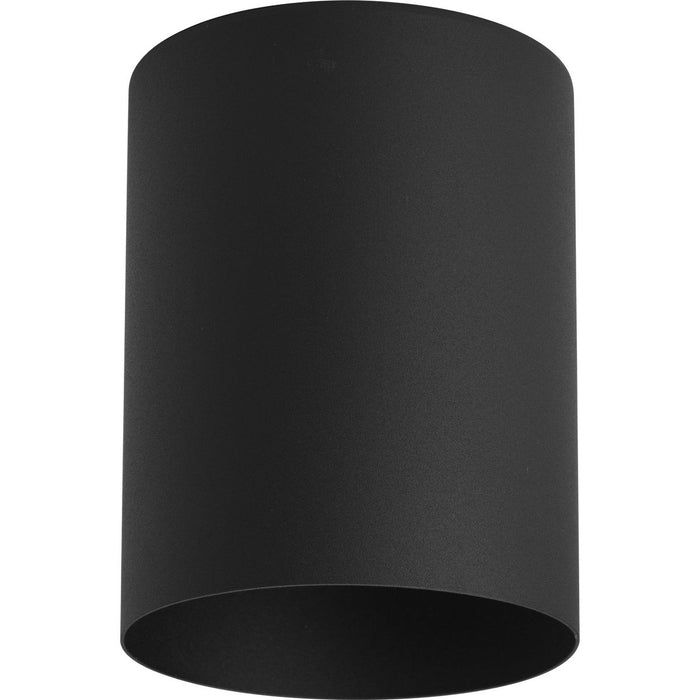 Progress Lighting 5 Inch Black LED Outdoor Flush Mount Cylinder 3000K (P5774-31/30K)