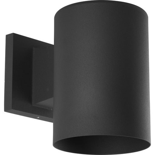 Progress Lighting 5 Inch Black Outdoor Wall Cylinder (P5674-31)