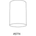 Progress Lighting 5 Inch Bronze LED Outdoor Flush Mount Cylinder 3000K (P5774-20/30K)